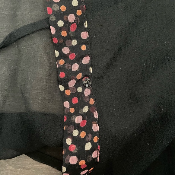 BCBG MAX AZRIA Silk tie blouse size XS - Picture 4 of 12